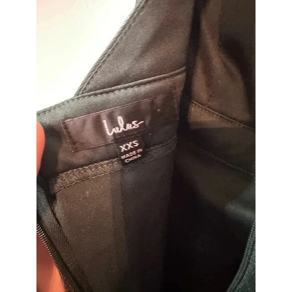 Lulus Women's Green Sweet Serenade Tulle Swiss Dot Surplice Midi Dress Size XXS - Picture 9 of 11